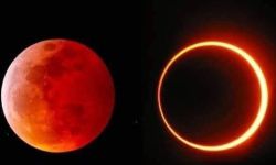 خسوف للقمر غداً وكسوف للشمس الشهر المقبل