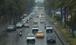 طقس العراق: موجة الأمطار وسقوط الحالوب ستستمر حتى مساء الخميس