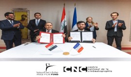توقيع مذكرة تفاهم بين العراق والمركز الوطني للسينما والصورة المتحركة الفرنسي (CNC)