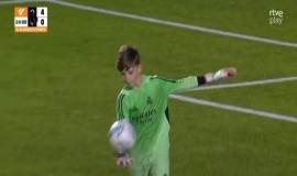 بالريمونتادا ريال مدريد تحت 12 سنة،يفوز (4-0)على أتلتيكو مدريد ليتأهل لربع نهائي كأس العالم للأندية.