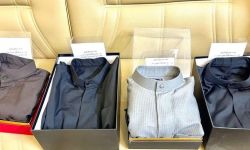 “دشاديش” من ملابس الصدر الخاصة عليها دعاء بخطه