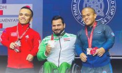 الرباع العراقي مصطفى سلمان يفوز بالميدالية الذهبية ببطولة العالم في جورجيا