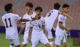 منتخب الناشئين العراقي يتأهل إلى نصف نهائي كأس الخليج بعد فوزه على السعودية