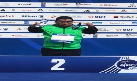 العراقي جراح نصار يحصد الميدالية الفضية في بطولة العالم بفرنسا العاب القوى