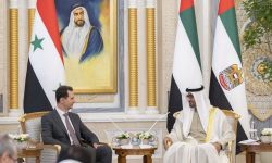 محمد بن زايد يستقبل الرئيس السوري في أبوظبي