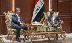 بعد السوداني الحلبوسي يستقبل رئيس حكومة إقليم كردستان العراق