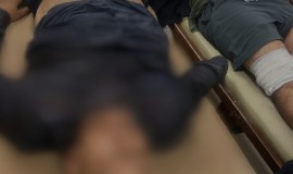 استشهاد مدير شرطة امانة بغداد واصابة منتسبين اثناء رفعهم تجاوزات في الدورة